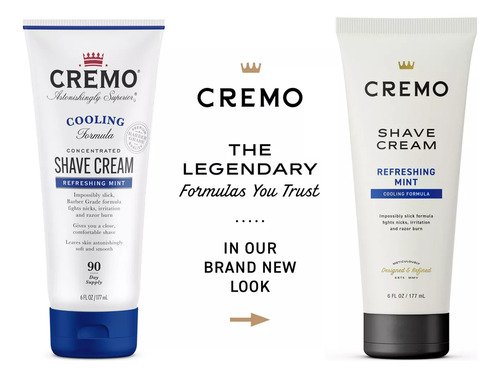 Cremo Crema Para Afeitar Refreshing Mint Hombre 177 Ml