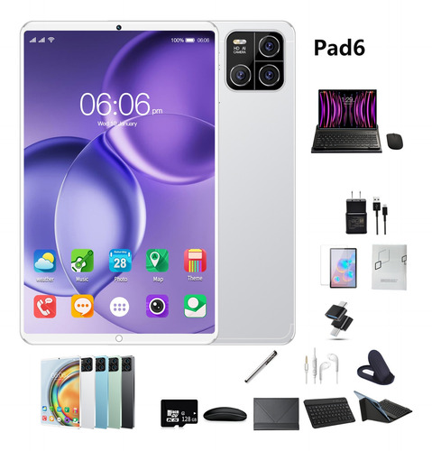 Tableta Android 2 En 1 De 10 Pulgadas Pad6pro Con Función