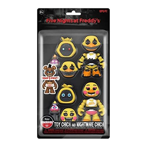 Set 2 Figuras De Acción Toy Chica And Nightmare Chica 3''