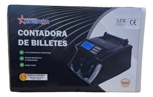 Máquina Contadora De Dinero Bill Counter Kingstar