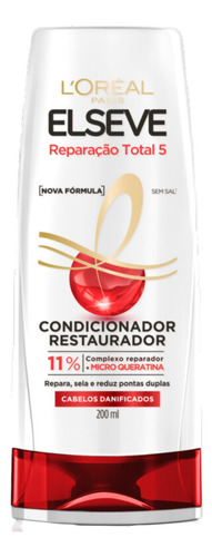 Kit Shampoo E Condicionador Reparação Total 5 Elseve