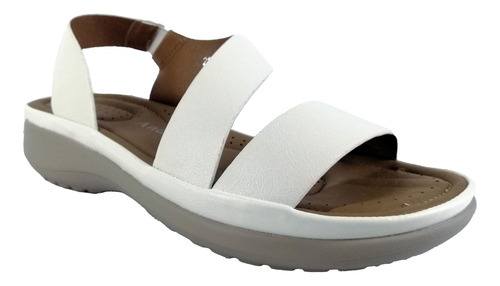 Imagen 2 de 4 de Sandalias De Mujer 2859 Blanco