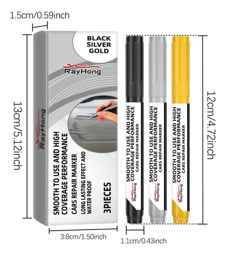 Bolígrafo De Reparación De Color, 10 Ml, Pintura De Coche, R
