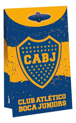 Bolsita Sorpresa Con Cierre Para Cumple X 8u - Boca Juniors