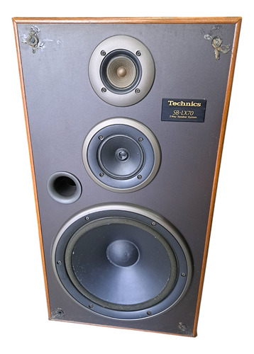 Parlantes Technics Sb-lx70 Con Detalles Esteticos Marrón