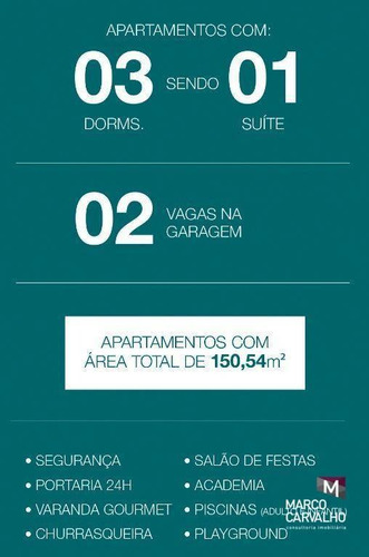 Apartamento Com 3 Dormitórios À Venda, 81 M² Por R$ 599.072,00 - Centro - Marília/sp - Ap0077