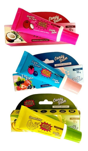 Candy Balm Hidratante Labial Super Poderes Beijinho De Coco