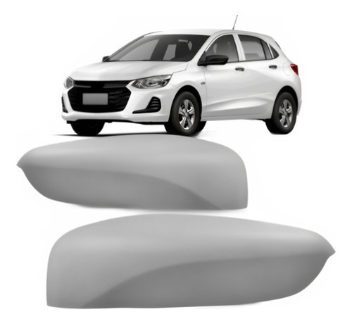 Par Capa Retrovisor Onix 2020 2021 2022 Primer