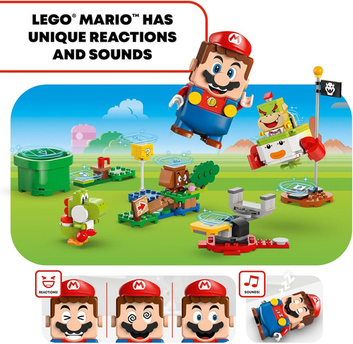 Lego Super Mario Aventuras Interactivas Caja Dañada Nuevo 218 Super Mario (Usado)