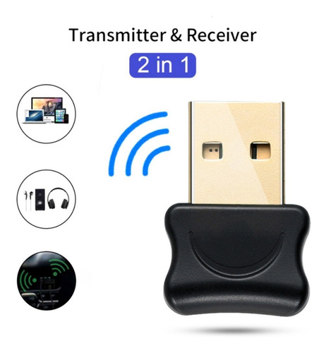 Imagem 2 de 8 de Mini Micro Adaptador Bluetooth Pc Computador Notebook 5.0
