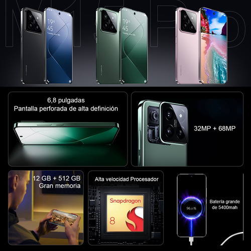 2025 Ultimas Ofertas Celulares Dual Sim Genérica M15 Pro 512gb/12gb Ram Soporta 5g Wifi Android 14 Smartphone Desbloquea Batería De Larga Duración