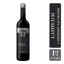 Comprar Botella De Vino Tinto  Latitud 33 Cabernet Sauvignon 750ml