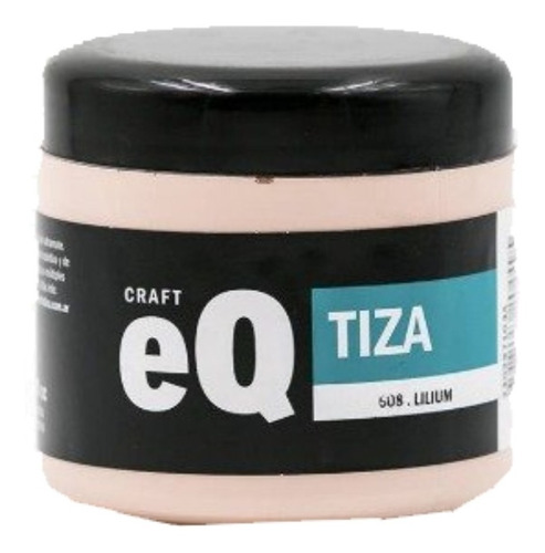 Pintura A La Tiza Chalk Paint Eqarte 200ml 608 Lilium