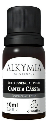 Óleo Essencial De Canela Cássia 10ml Grandha Alkymia