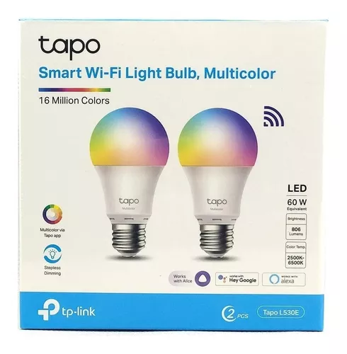 TP Link Tapo L530E (2-Pack) Bombilla Inteligente Colores – Achorao