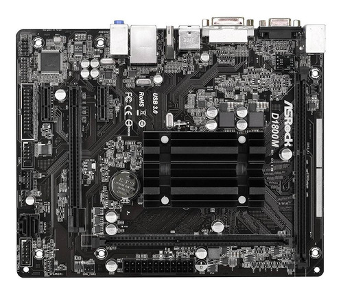 Asrock Motherboard Micro Atx Ddr3 1066 Na D1800m