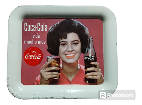 Charola Coca Cola Coleccionable 1965 (Usado)