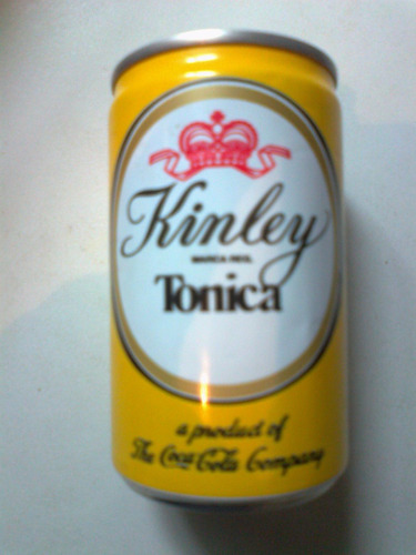 Coca Cola,lata De Agua Tonica Kinley De Holanda, 150ml.