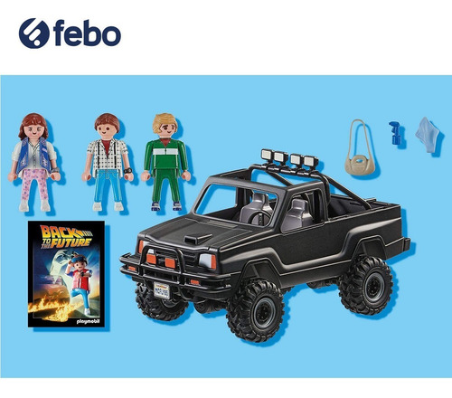 Playmobil Camioneta Pickup Volver Al Futuro Niños Febo