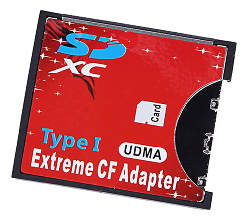 Adaptador D/ Memory Flash Sdxc Sdhc Sd A Cf Compacto, Tipo 1
