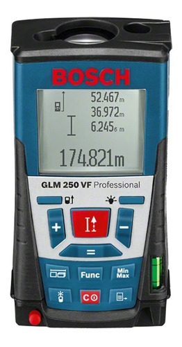 Medidor Láser De Distancia Bosch Glm 250 Vf - 250mts
