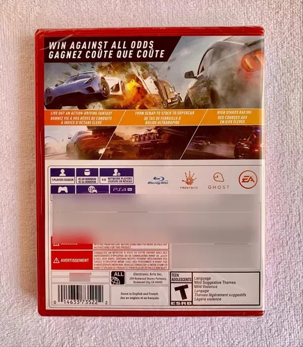 Need For Speed Payback Ps4