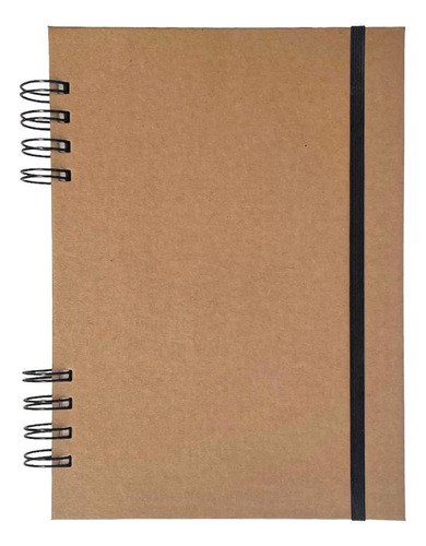 Cuaderno A5 New Álbum Tapa Dura 2mm Forrada, Hojas Rayadas.