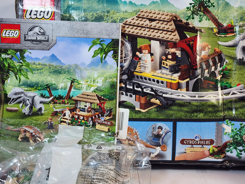 Lego Jurassic World Indominus Rex Vs Ankylosaurus 537 Indominus (Usado)