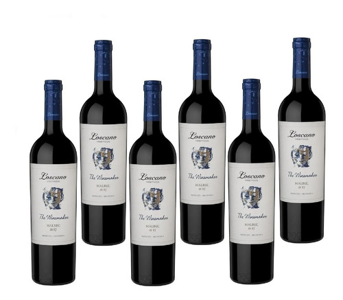 Imagen 1 de 3 de Caja X 6 - Loscano Colección De Familia Malbec