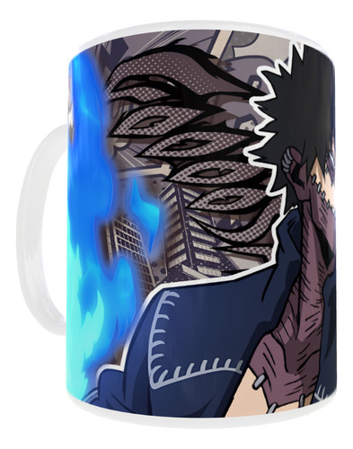 Taza My Hero Academia 11oz/325ml Marrón Oscuro Dabi