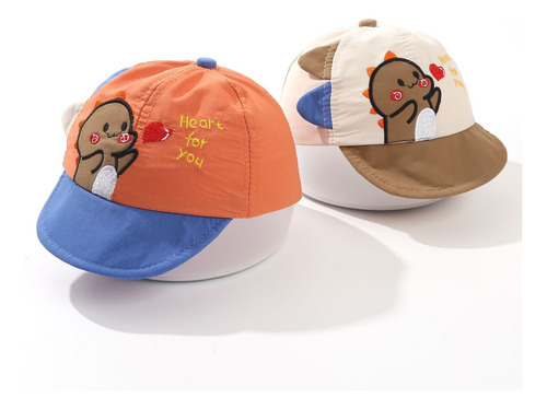 Gorro Para Bebé De 6 A 18 Meses, Lindo Dinosaurio De Dibujos