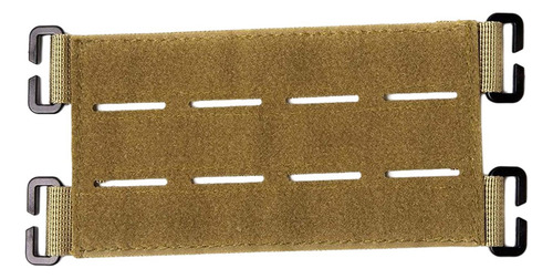 Panel Holder For Molle Badges Strips For Brown