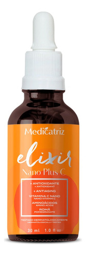 Elixir Nano Plus C Clareia Firma Pele Medicatriz Full