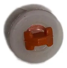 Boton Ekco Punto Rojo Goma