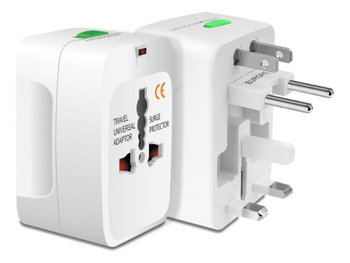 Adaptador De Viaje Mundial Ideal Para Todos Tus Dispositivos