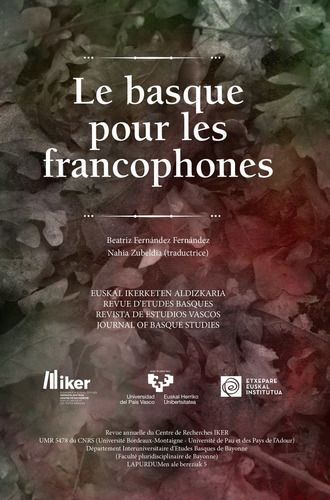 Le Basque Pour Les Francophones - Fernã¡ndez Fernã¡ndez, ...