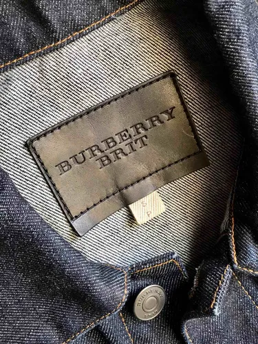 Chamarra burberry cheap azul