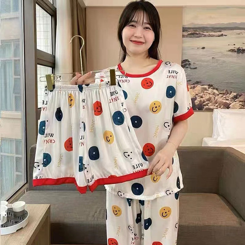 Pijama Para Mujer 3 Piezas Diferentes Colores Y Diseños