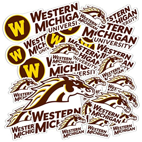 Pegatina De Universidad Western Michigan Broncos Wmu | ...