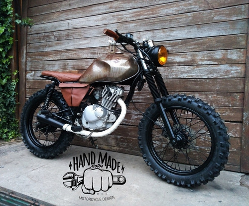 Cafe Racer Scrambler Tracker Suzuki Yamaha Honda Bobber 125c