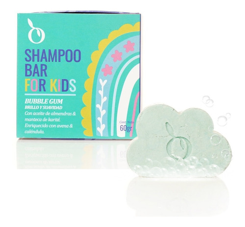 Imagen 1 de 6 de Shampoo Solido Infantil Con Avena Y Caléndula Anmat