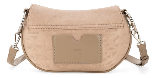 Bolsa Lady Bag Cloe Aslangi Chico Color Beige