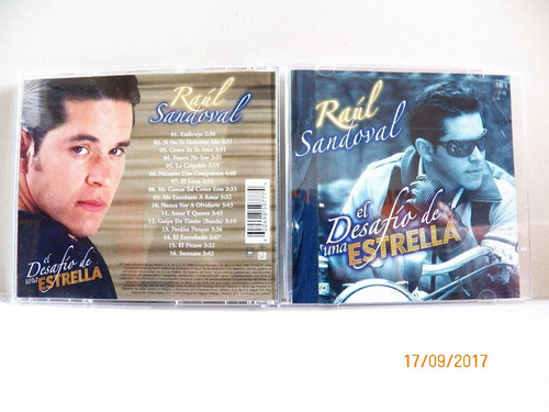 Cd Original Raul Sandoval El Desafio De Una Estrella