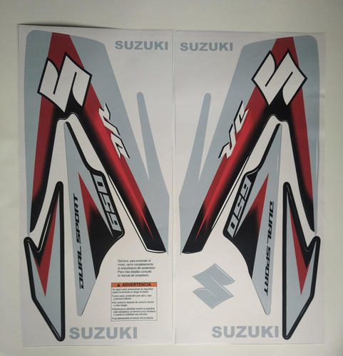 Calcomanías Suzuki De 200 Impreso En Alta Resolución.