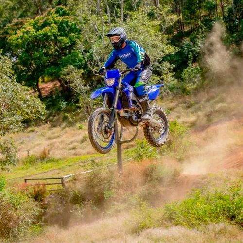 Moto Yamaha Wr250f 2022 Azul