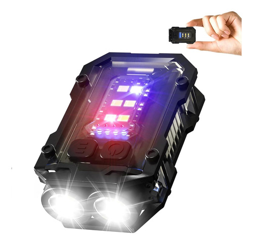 Llavero Con Clip, Linterna Led Recargable, Llavero Magnético