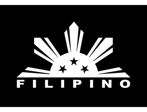 Filipino Flag Sun Stars Decal Vinyl Sticker|cars Trucks...