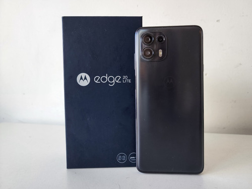 Imagen 5 de 8 de Motorola Edge 20 Lite 128 Gb Gris Con Caja Y Usb Original