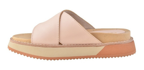 Zuecos Sandalias Ojotas De Mujer De Cuero Melk - Ferraro