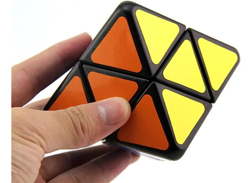 Cubo Lan Lan Skewb Diamond Nuevo Base Negra